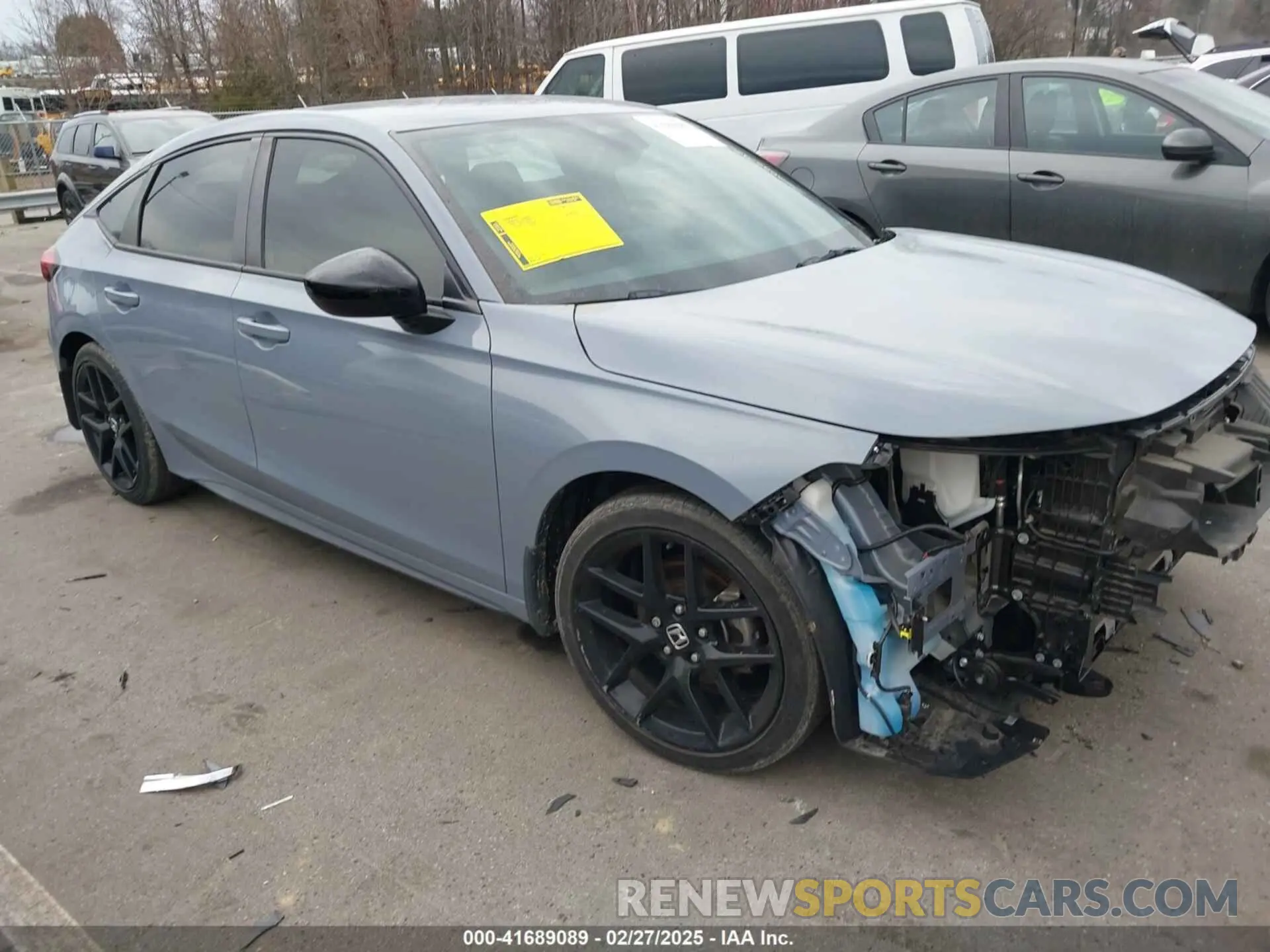 1 Photograph of a damaged car 19XFL2H84NE011038 HONDA CIVIC 2022