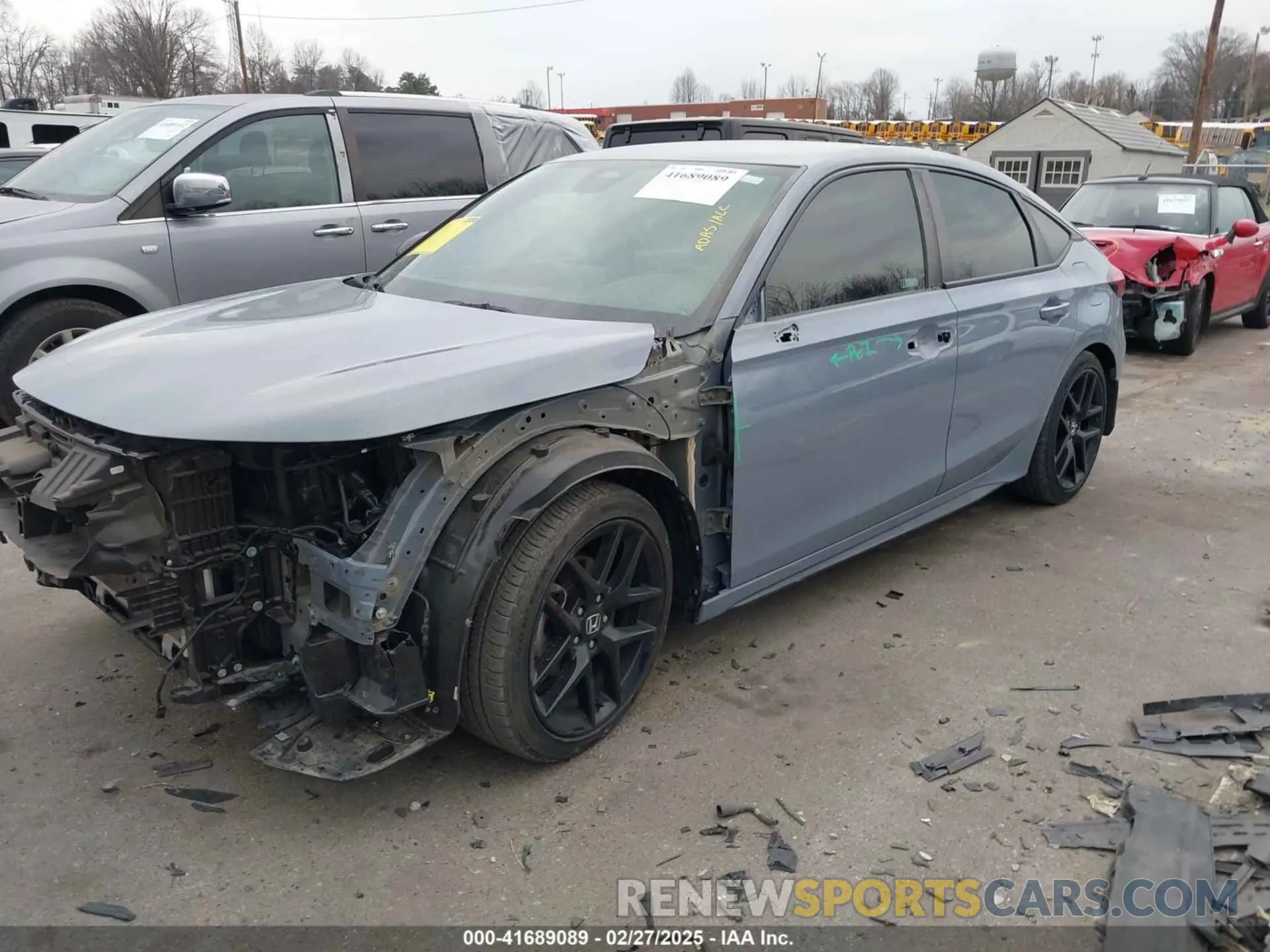 2 Photograph of a damaged car 19XFL2H84NE011038 HONDA CIVIC 2022