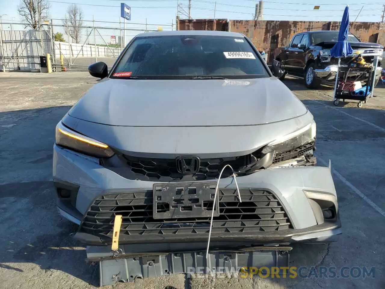 5 Фотография поврежденного автомобиля 19XFL2H84NE021309 HONDA CIVIC 2022