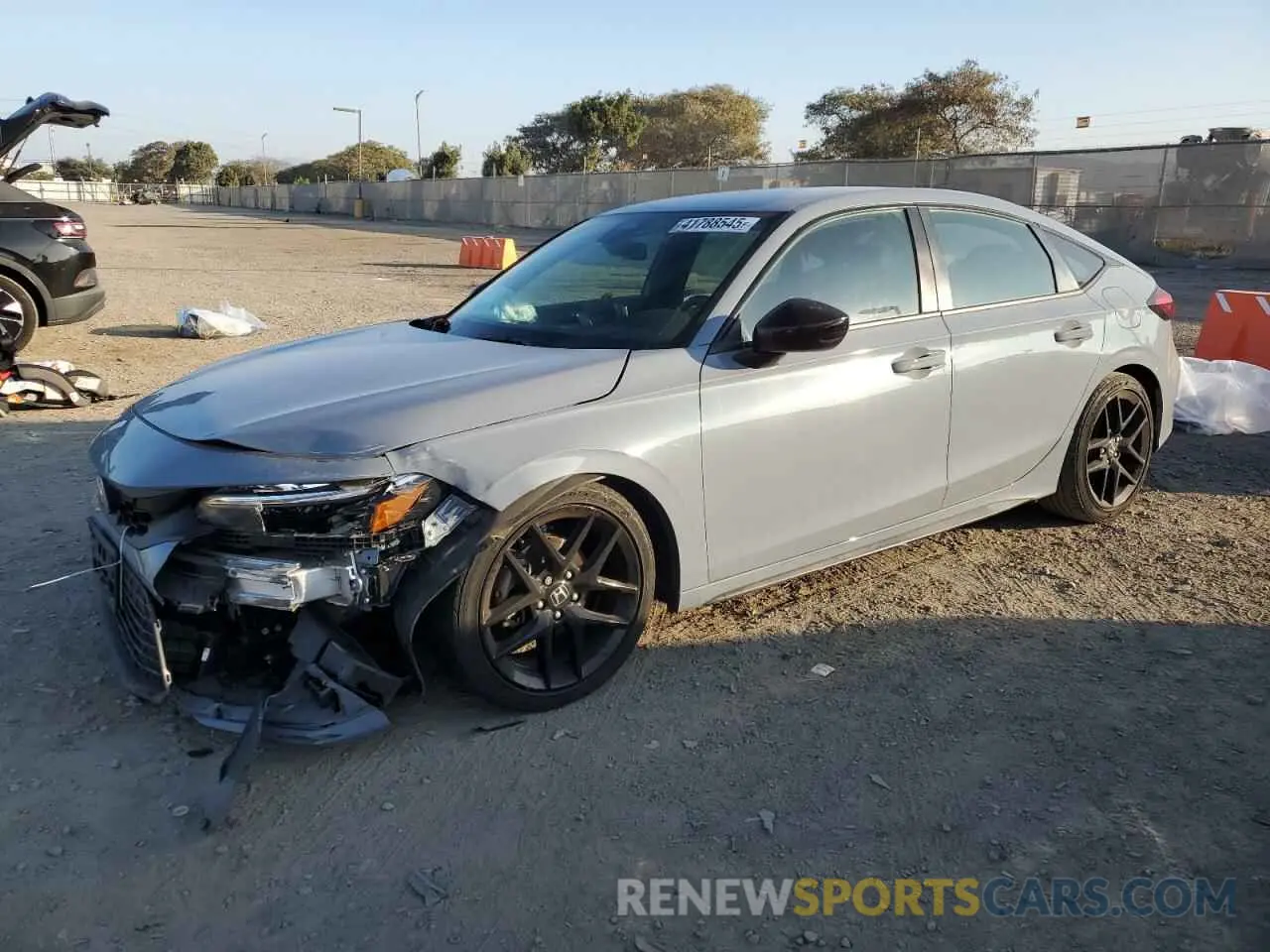 1 Photograph of a damaged car 19XFL2H85NE008407 HONDA CIVIC 2022