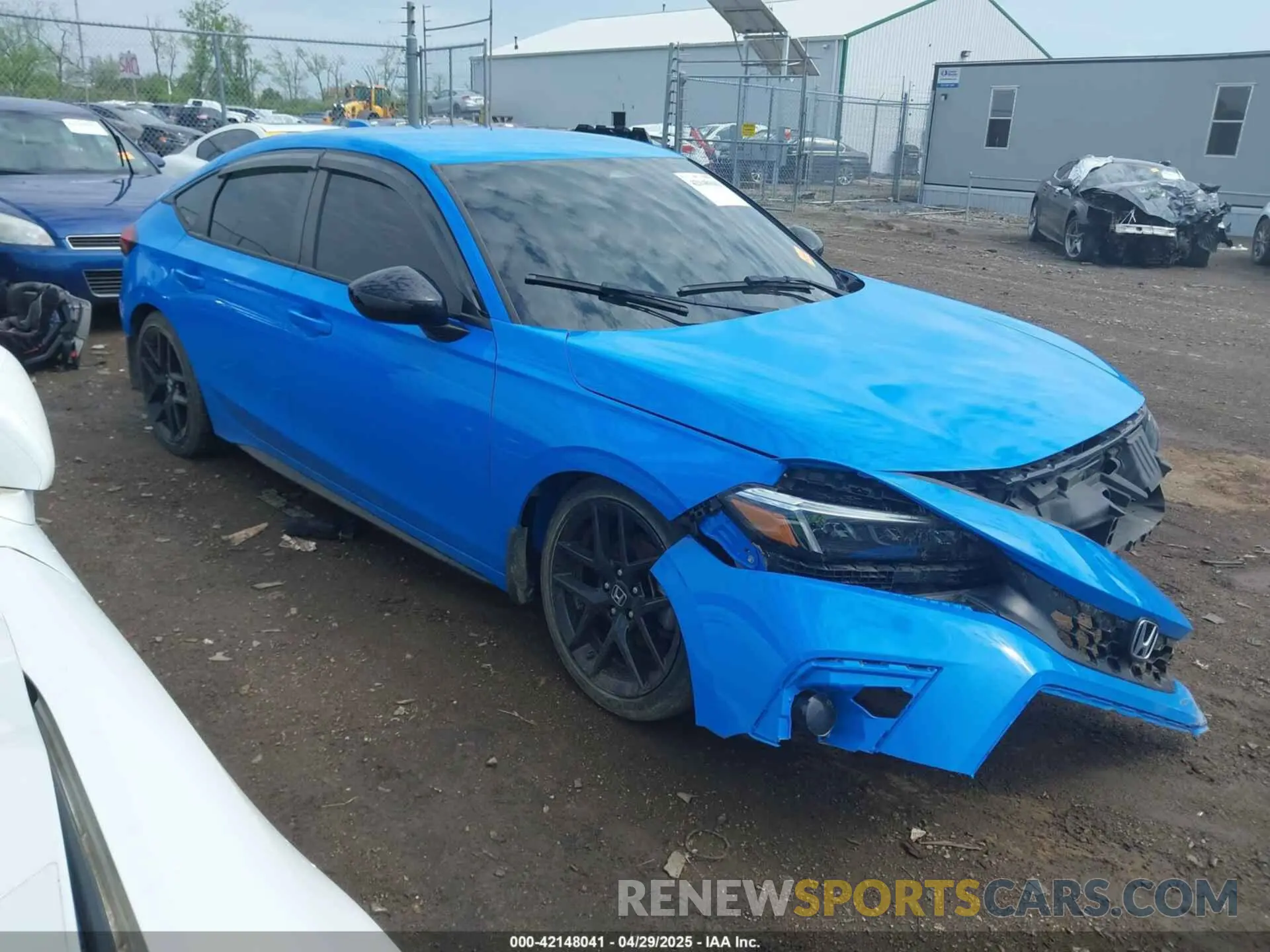 1 Фотография поврежденного автомобиля 19XFL2H87NE009767 HONDA CIVIC 2022