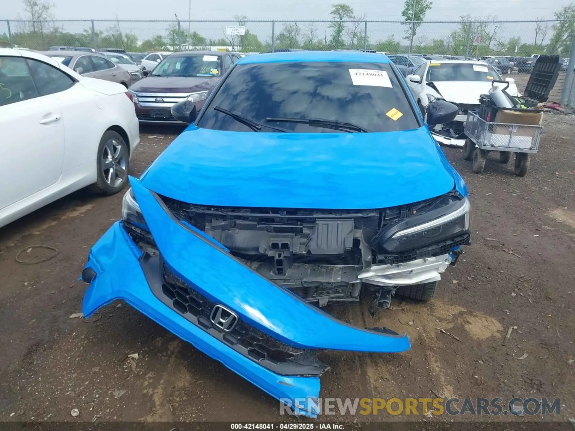 13 Фотография поврежденного автомобиля 19XFL2H87NE009767 HONDA CIVIC 2022