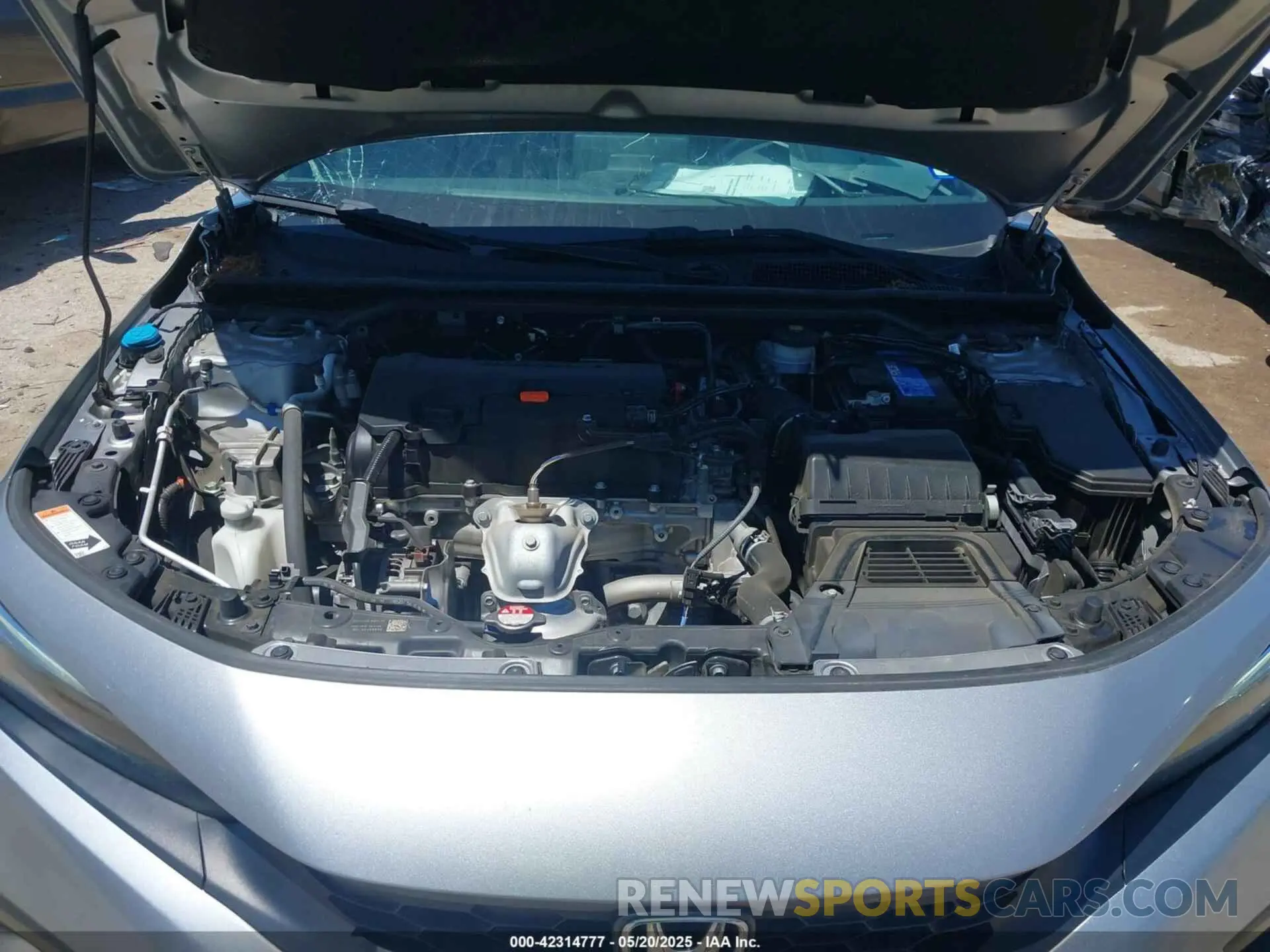 10 Photograph of a damaged car 19XFL2H87NE023376 HONDA CIVIC 2022
