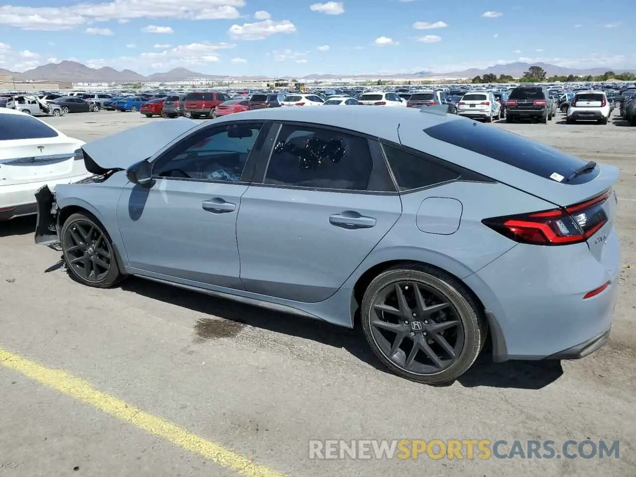 2 Photograph of a damaged car 19XFL2H88NE002780 HONDA CIVIC 2022