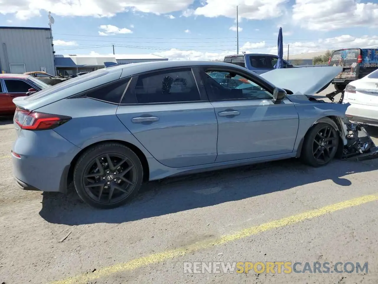 3 Photograph of a damaged car 19XFL2H88NE002780 HONDA CIVIC 2022