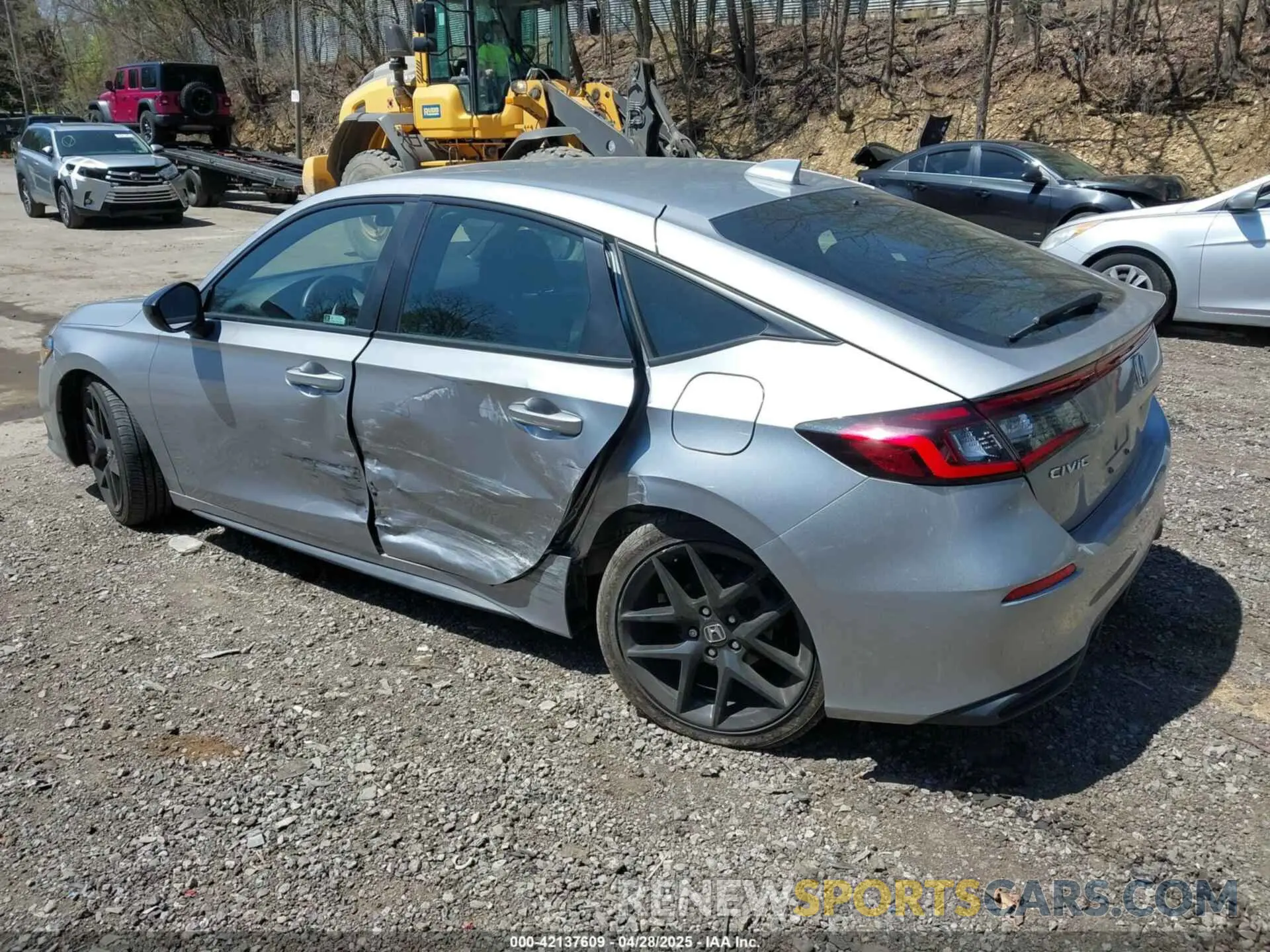 3 Фотография поврежденного автомобиля 19XFL2H88NE003878 HONDA CIVIC 2022