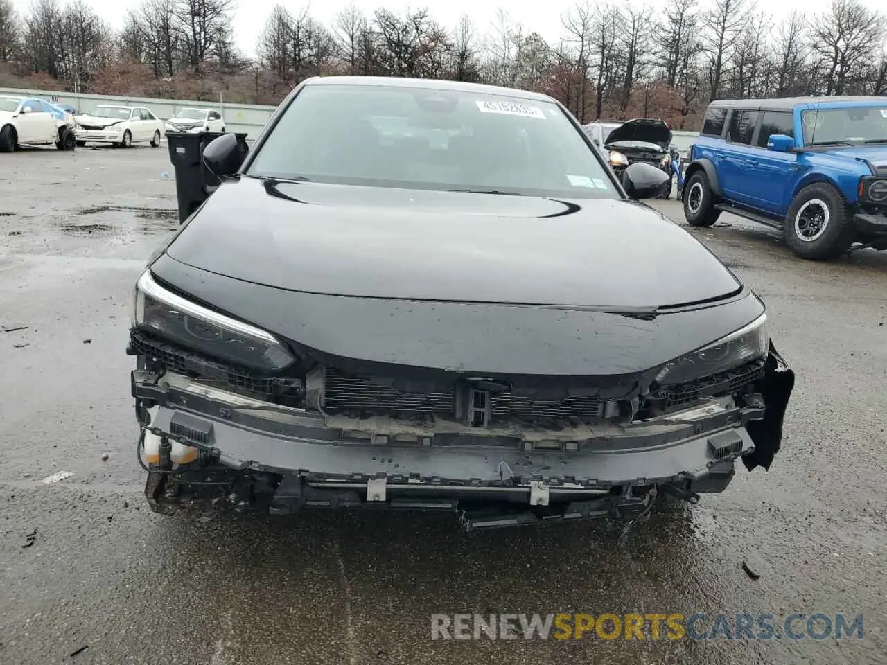 5 Photograph of a damaged car 19XFL2H89NE015277 HONDA CIVIC 2022