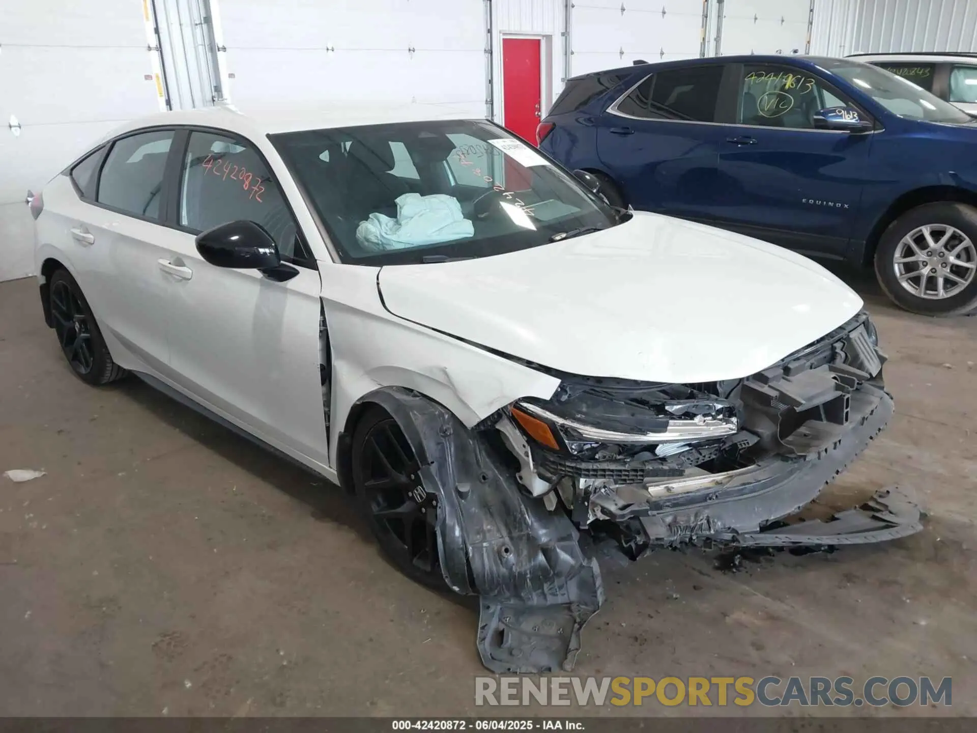 6 Photograph of a damaged car 19XFL2H8XNE003736 HONDA CIVIC 2022