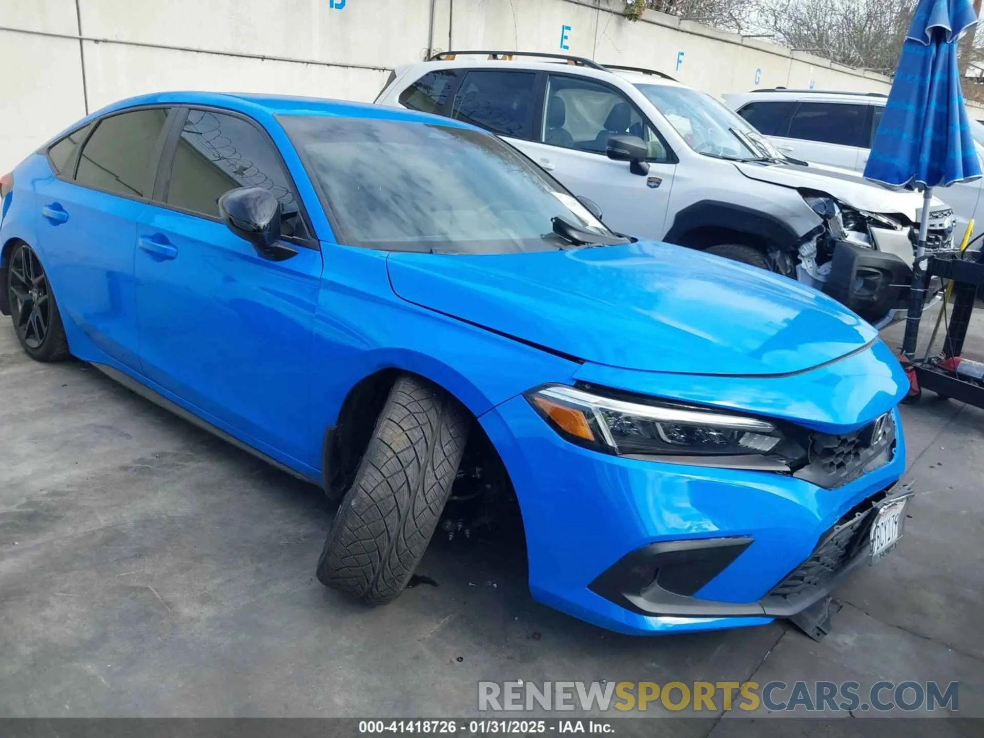 1 Photograph of a damaged car 19XFL2H8XNE012811 HONDA CIVIC 2022