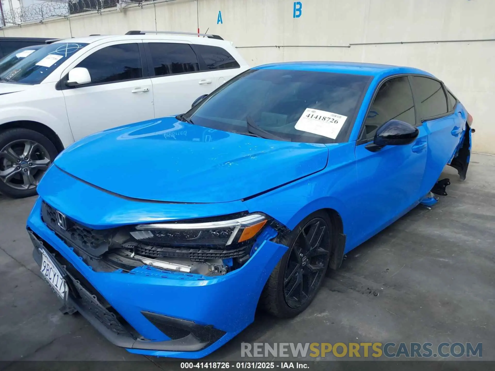 2 Photograph of a damaged car 19XFL2H8XNE012811 HONDA CIVIC 2022
