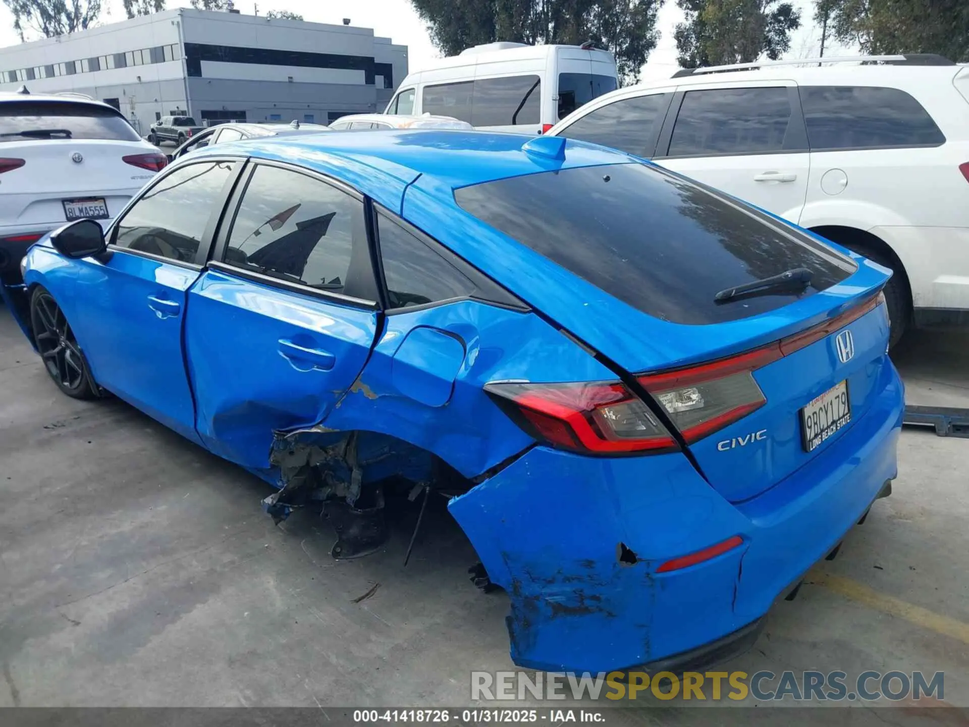 3 Photograph of a damaged car 19XFL2H8XNE012811 HONDA CIVIC 2022