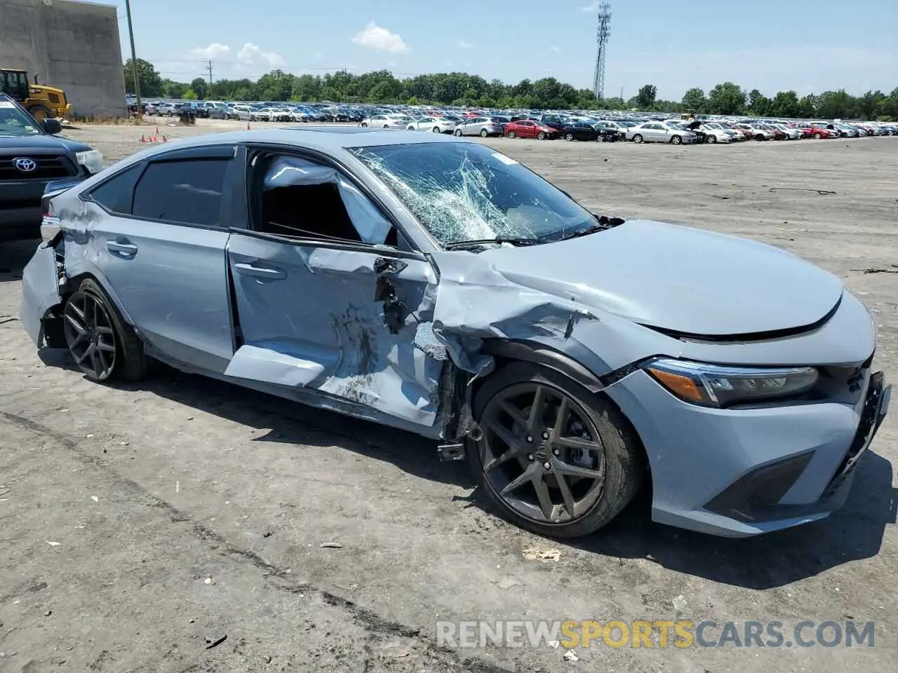 4 Фотография поврежденного автомобиля 2HGFE1E52NH472985 HONDA CIVIC 2022