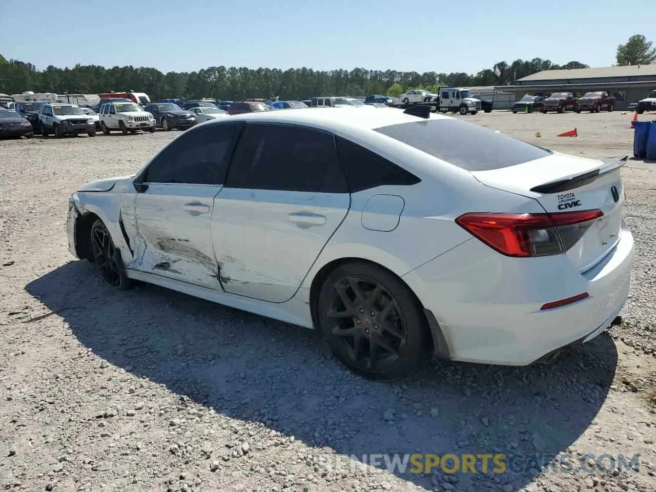 2 Photograph of a damaged car 2HGFE1E56NH471340 HONDA CIVIC 2022