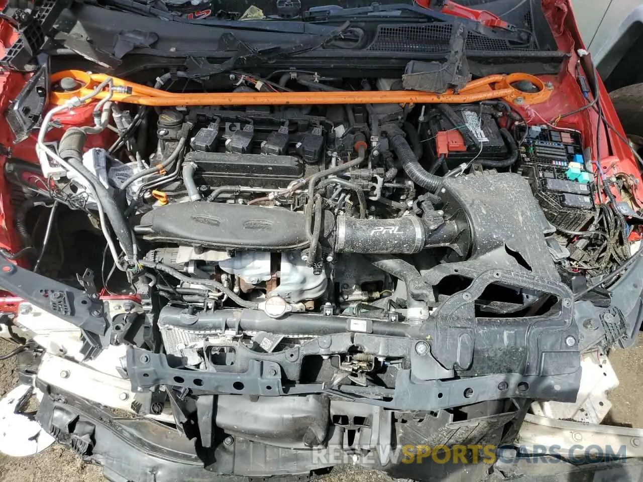 11 Photograph of a damaged car 2HGFE1E57NH471282 HONDA CIVIC 2022
