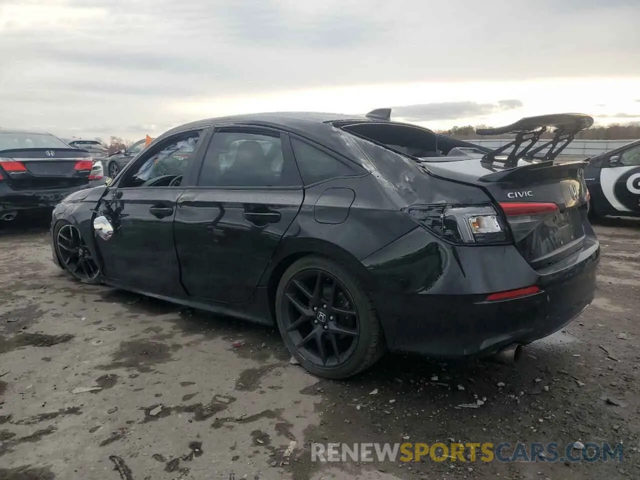 2 Фотография поврежденного автомобиля 2HGFE1E57NH474392 HONDA CIVIC 2022