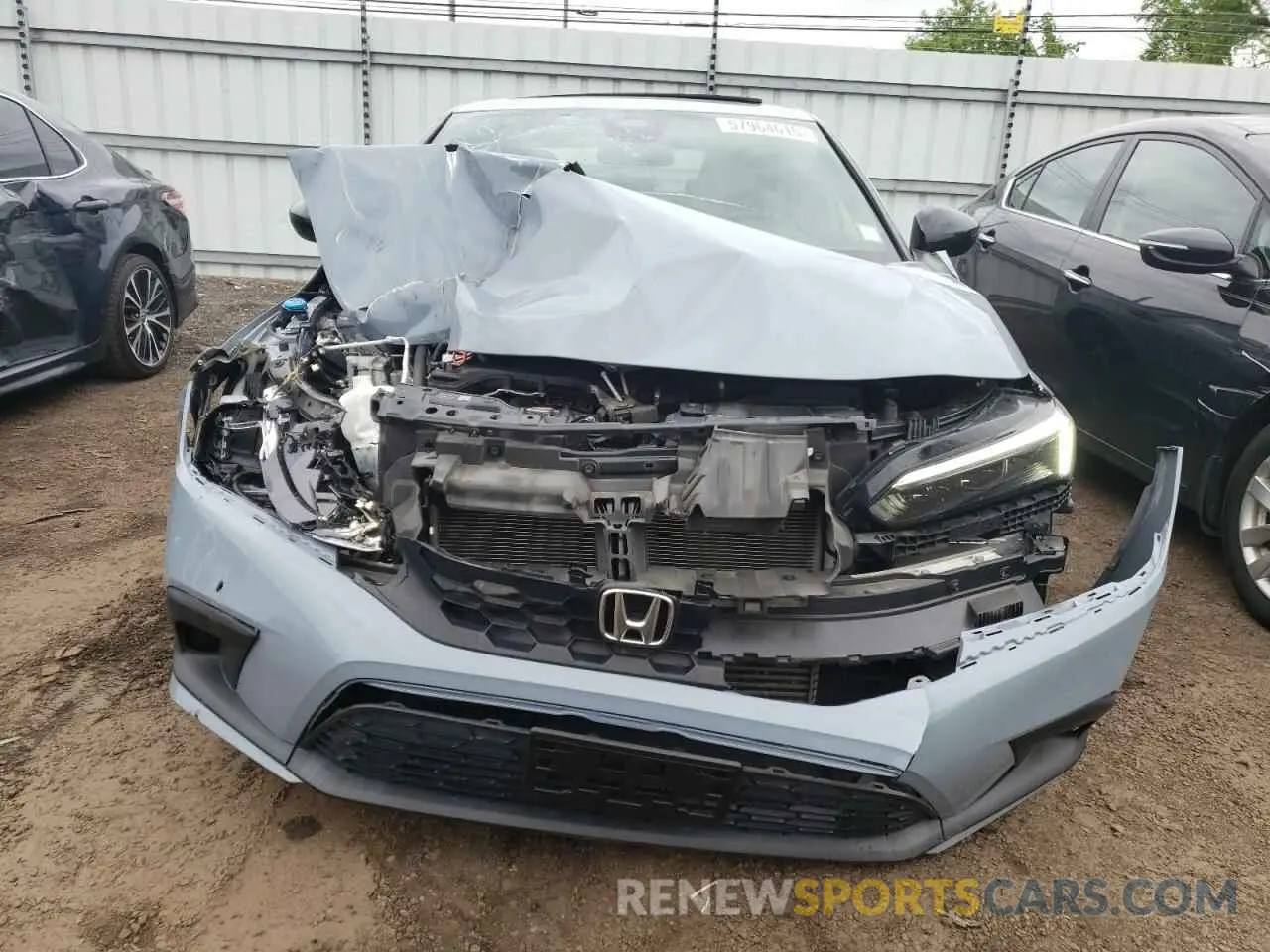 5 Photograph of a damaged car 2HGFE1E59NH470649 HONDA CIVIC 2022