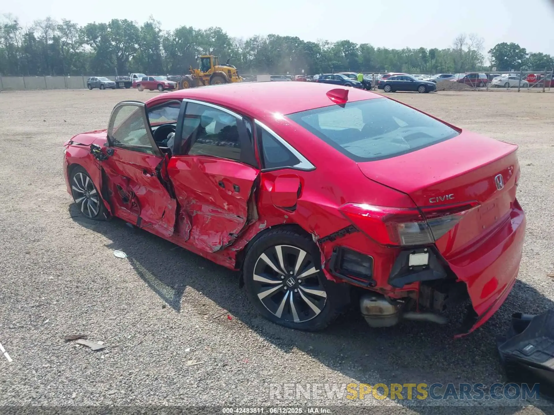 3 Photograph of a damaged car 2HGFE1F70NH311745 HONDA CIVIC 2022