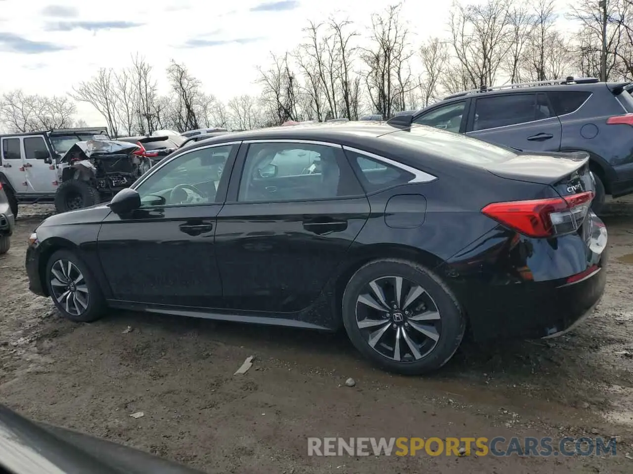 2 Photograph of a damaged car 2HGFE1F70NH321160 HONDA CIVIC 2022