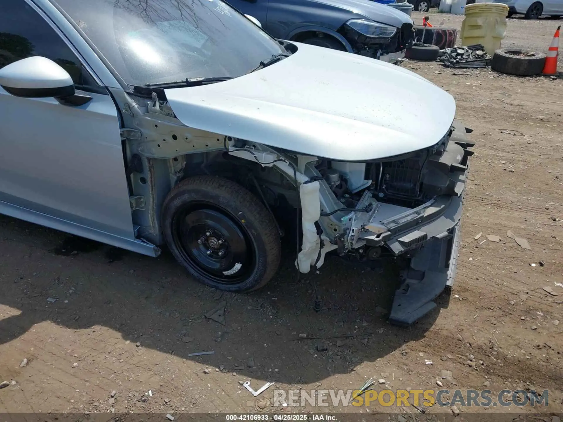 6 Photograph of a damaged car 2HGFE1F72NH318356 HONDA CIVIC 2022