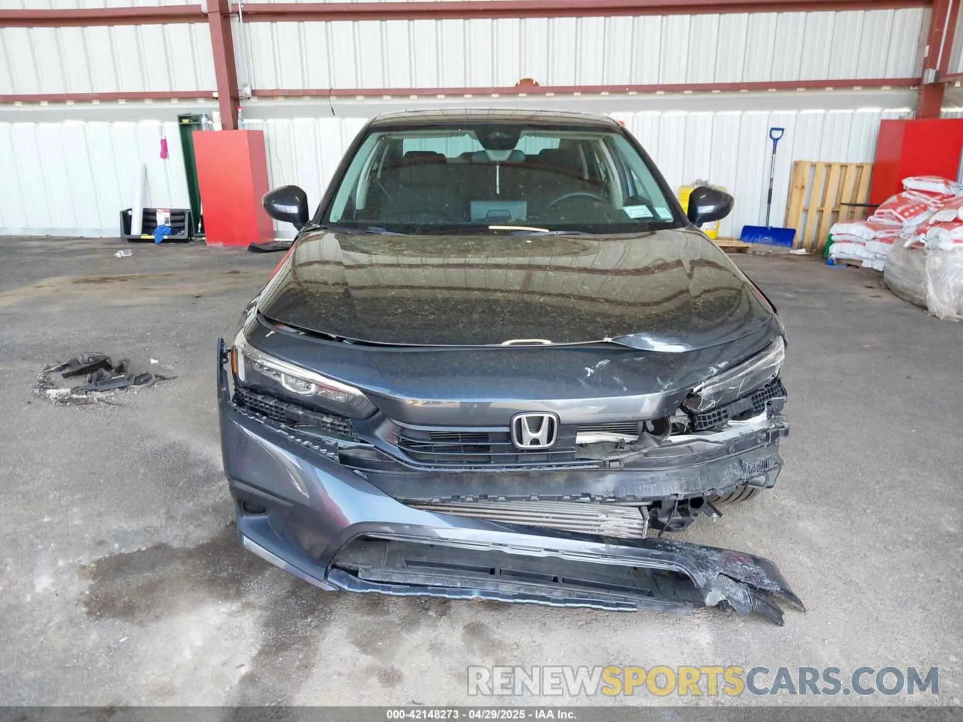 12 Photograph of a damaged car 2HGFE1F73NH318592 HONDA CIVIC 2022