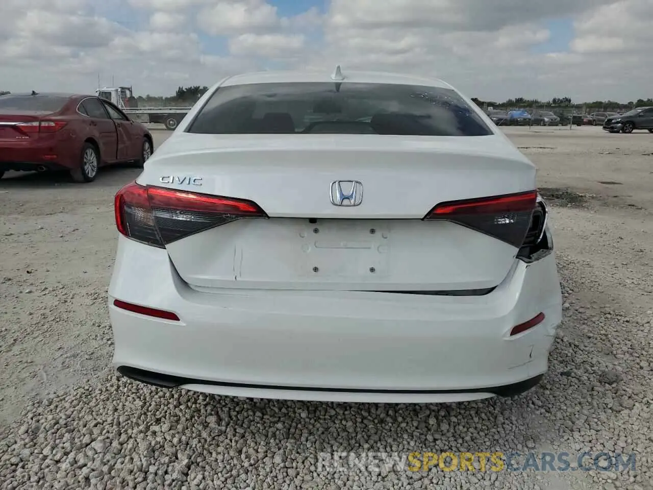 6 Photograph of a damaged car 2HGFE1F73NH324599 HONDA CIVIC 2022