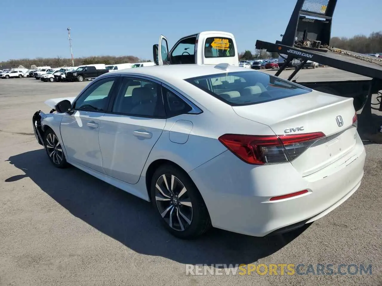 2 Photograph of a damaged car 2HGFE1F73NH327681 HONDA CIVIC 2022