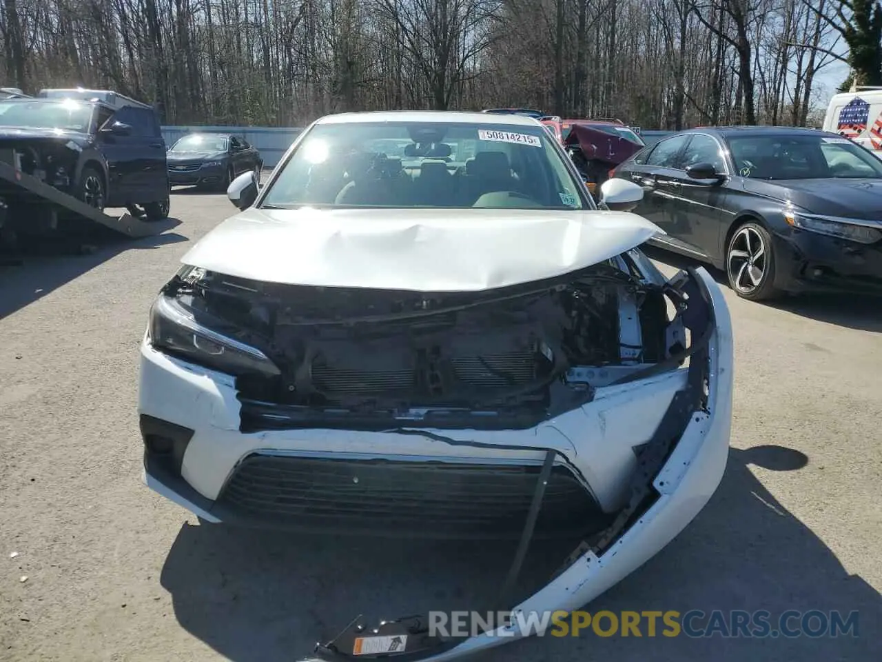 5 Photograph of a damaged car 2HGFE1F73NH327681 HONDA CIVIC 2022