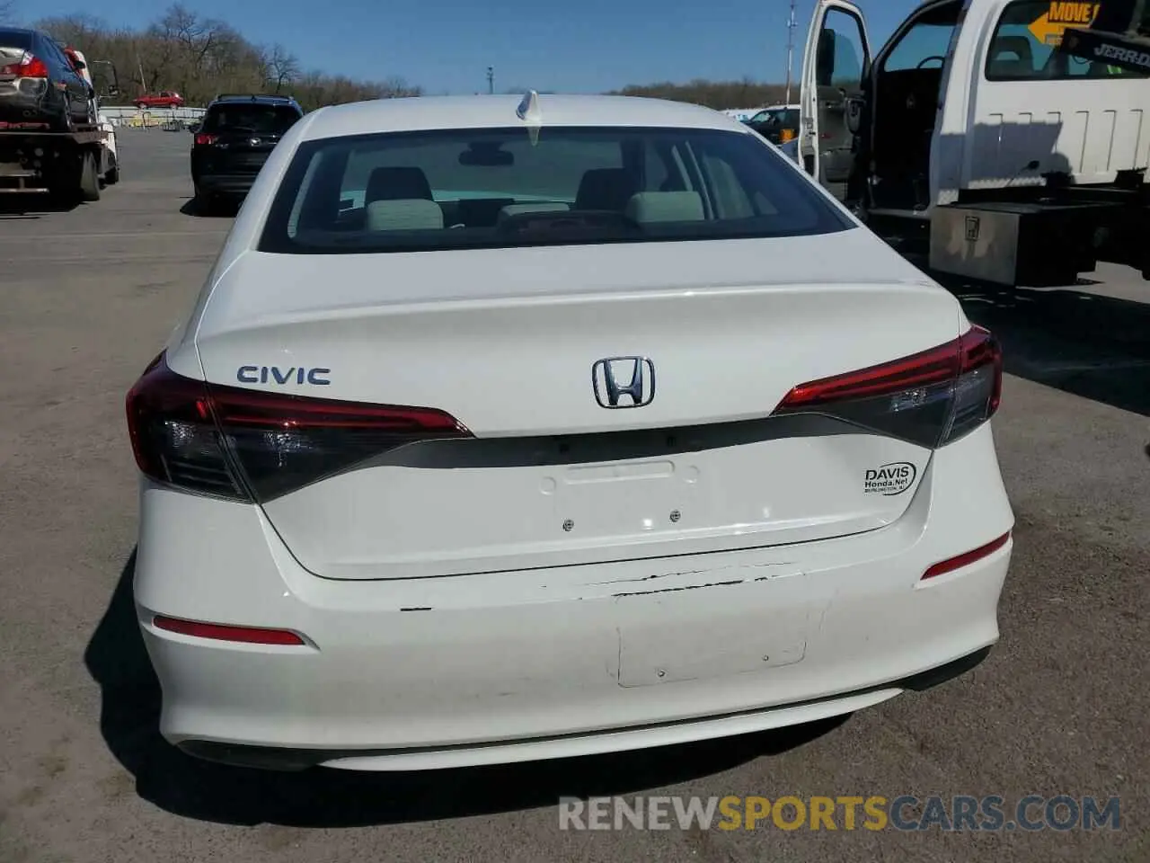 6 Photograph of a damaged car 2HGFE1F73NH327681 HONDA CIVIC 2022
