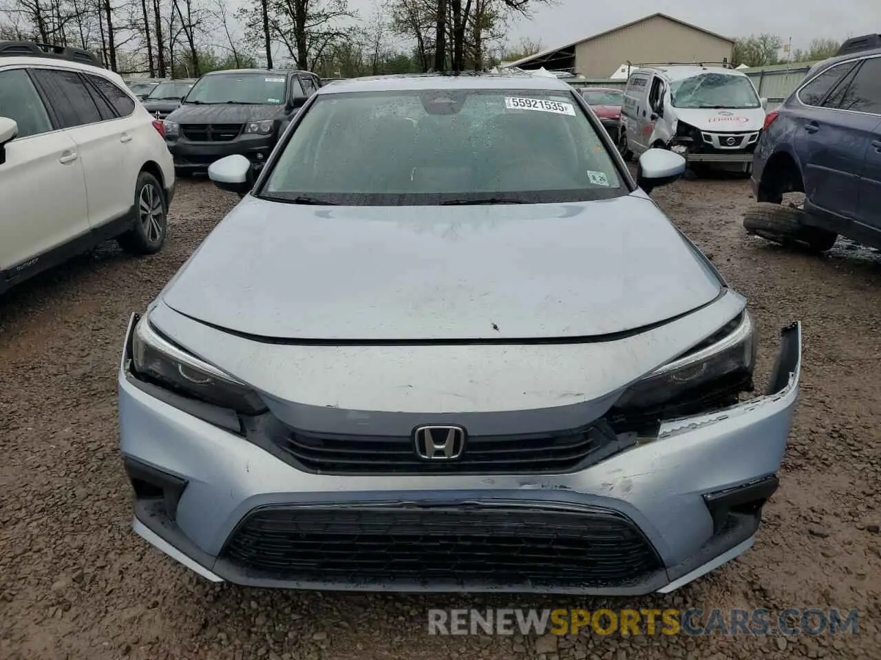 5 Фотография поврежденного автомобиля 2HGFE1F74NH306449 HONDA CIVIC 2022
