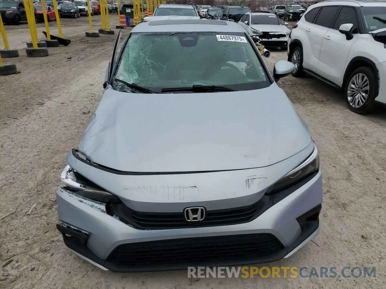 5 Фотография поврежденного автомобиля 2HGFE1F75NH305603 HONDA CIVIC 2022
