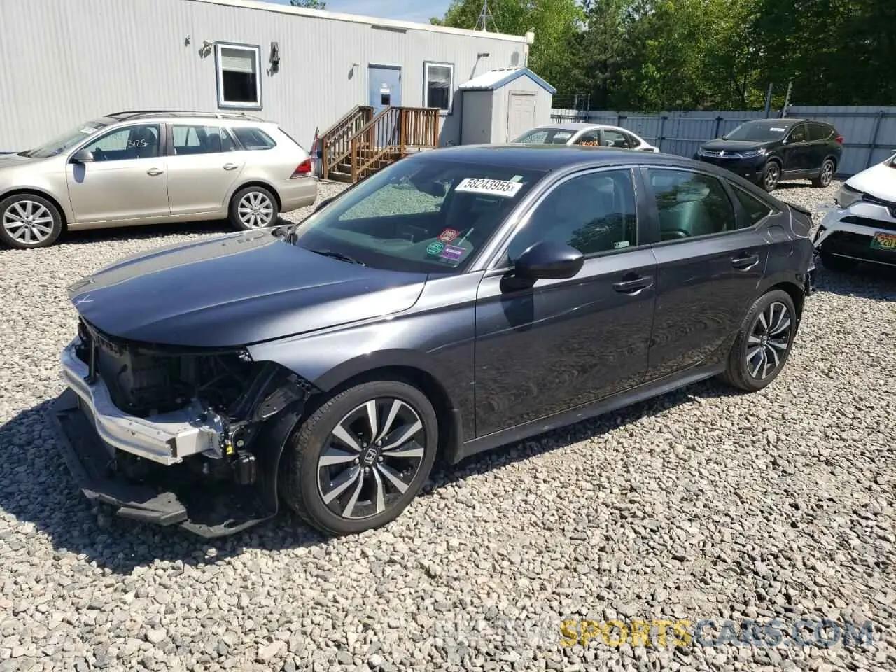 1 Фотография поврежденного автомобиля 2HGFE1F75NH318190 HONDA CIVIC 2022