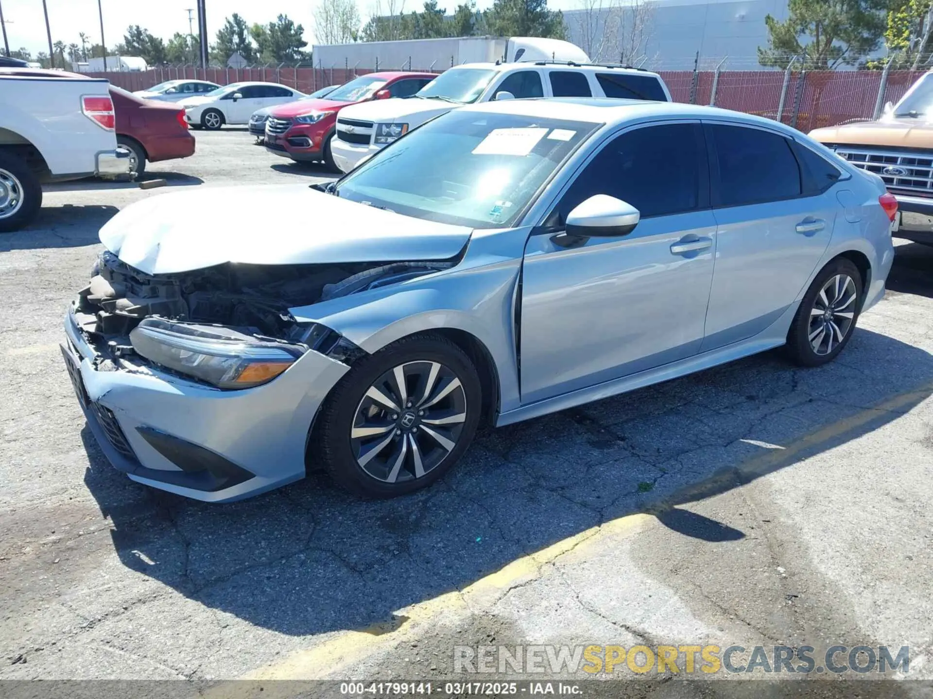 2 Photograph of a damaged car 2HGFE1F76NH302970 HONDA CIVIC 2022