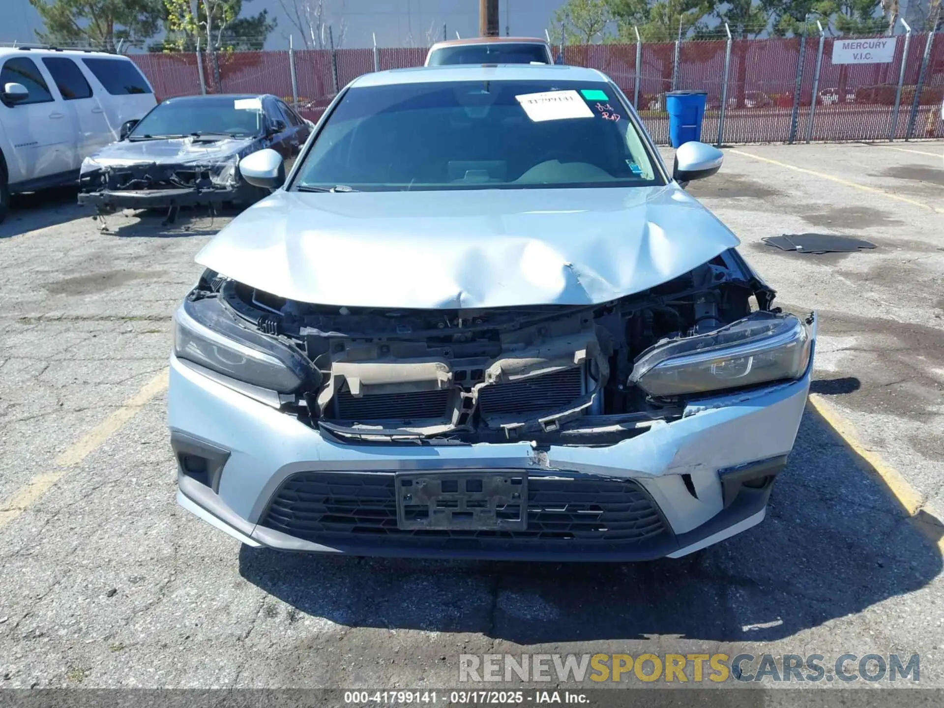6 Photograph of a damaged car 2HGFE1F76NH302970 HONDA CIVIC 2022