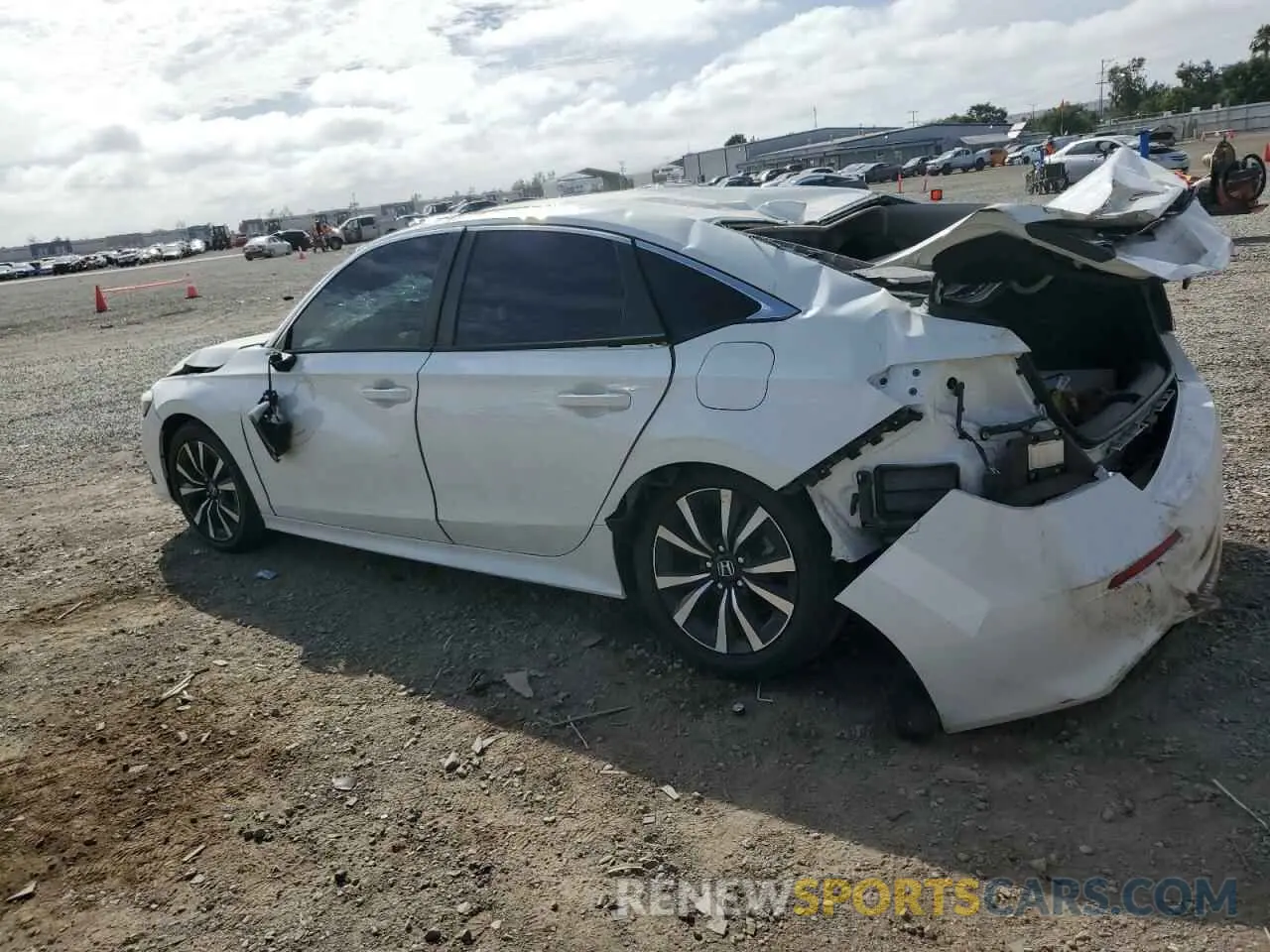 2 Фотография поврежденного автомобиля 2HGFE1F77NH318482 HONDA CIVIC 2022