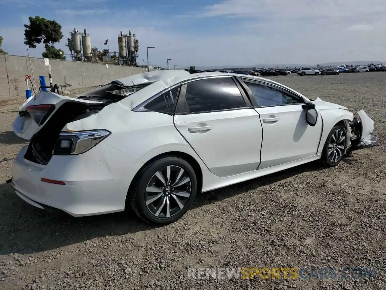 3 Фотография поврежденного автомобиля 2HGFE1F77NH318482 HONDA CIVIC 2022