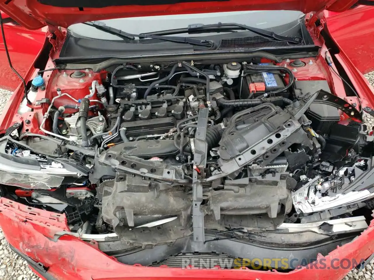 11 Photograph of a damaged car 2HGFE1F77NH320913 HONDA CIVIC 2022