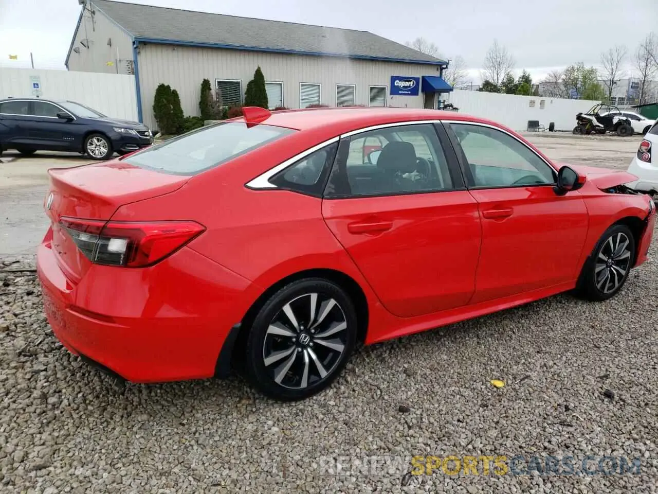 3 Photograph of a damaged car 2HGFE1F77NH320913 HONDA CIVIC 2022