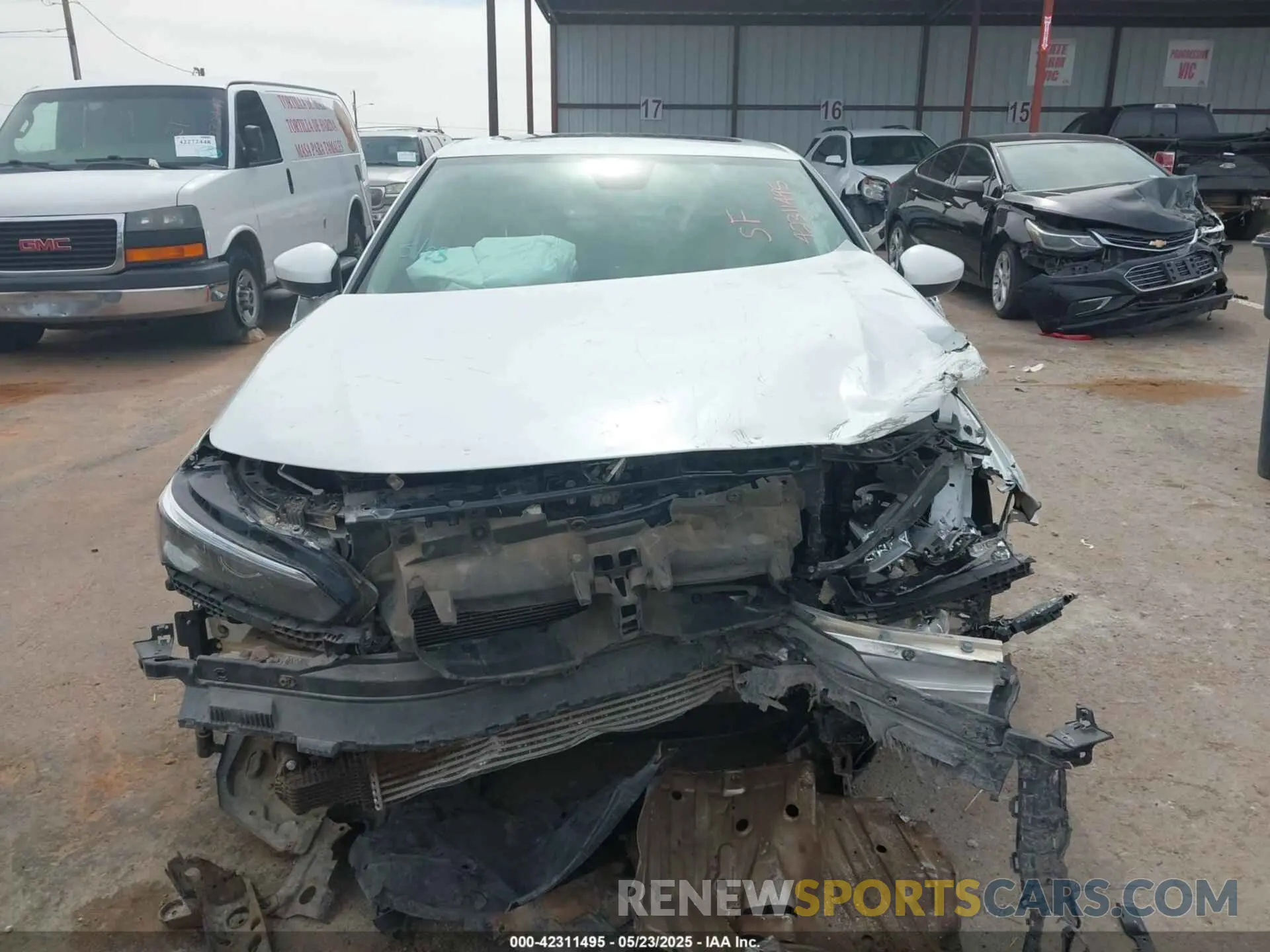 13 Фотография поврежденного автомобиля 2HGFE1F77NH325514 HONDA CIVIC 2022