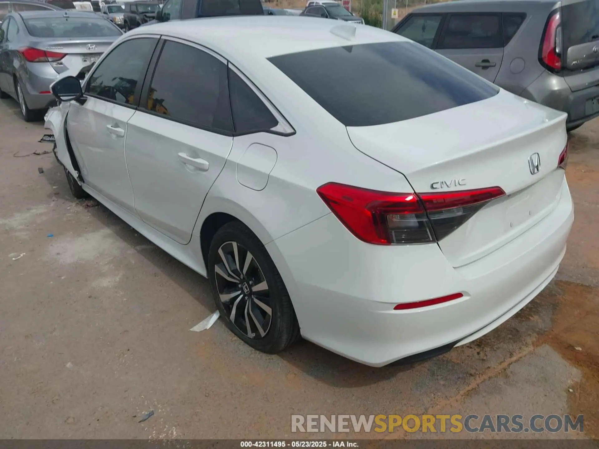 3 Фотография поврежденного автомобиля 2HGFE1F77NH325514 HONDA CIVIC 2022