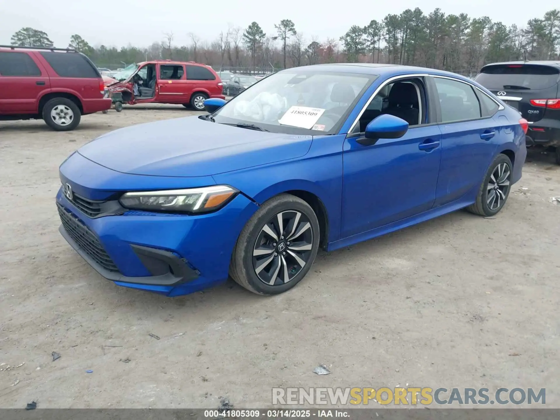 2 Photograph of a damaged car 2HGFE1F78NH312223 HONDA CIVIC 2022