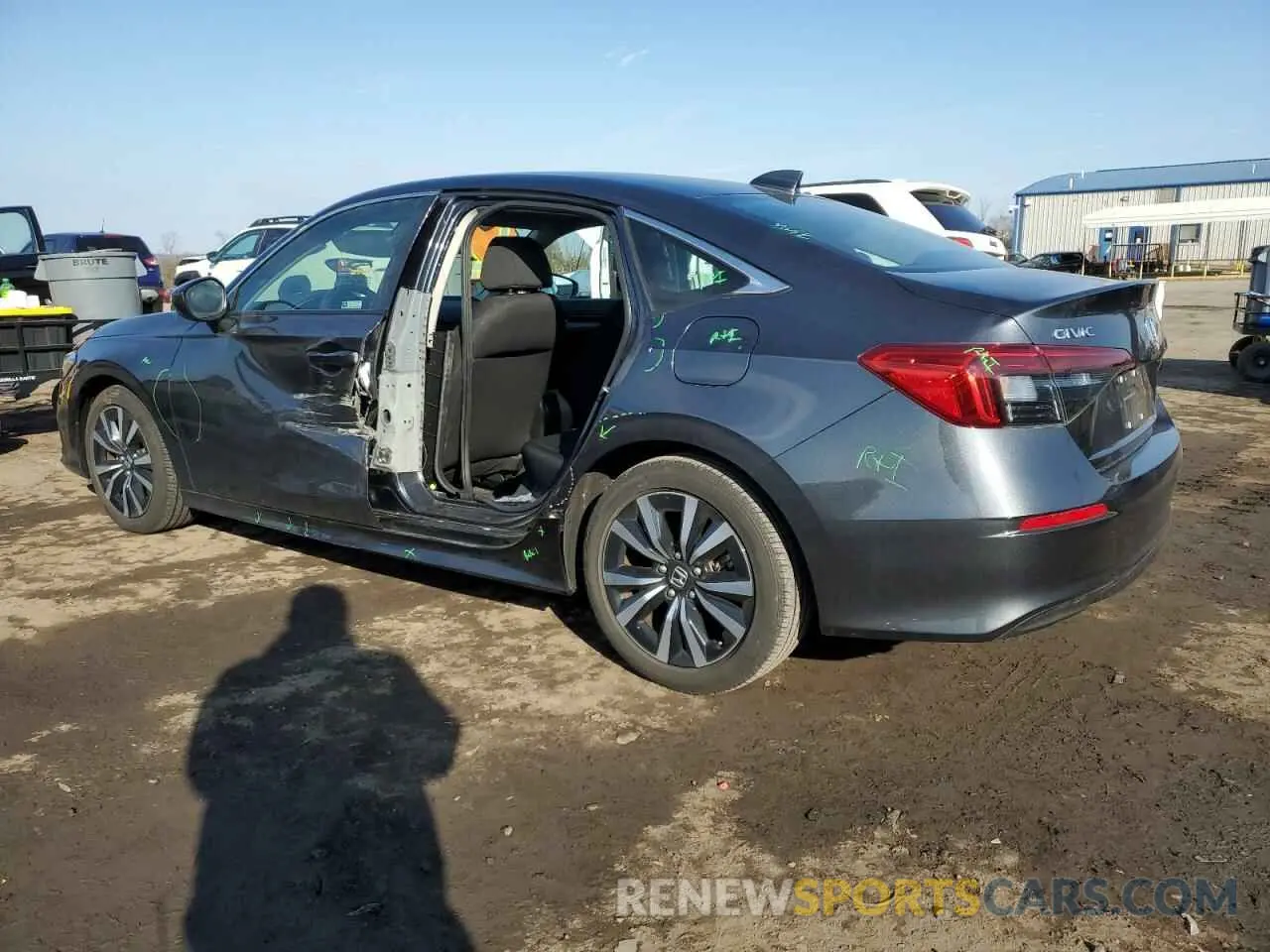 2 Фотография поврежденного автомобиля 2HGFE1F79NH314370 HONDA CIVIC 2022