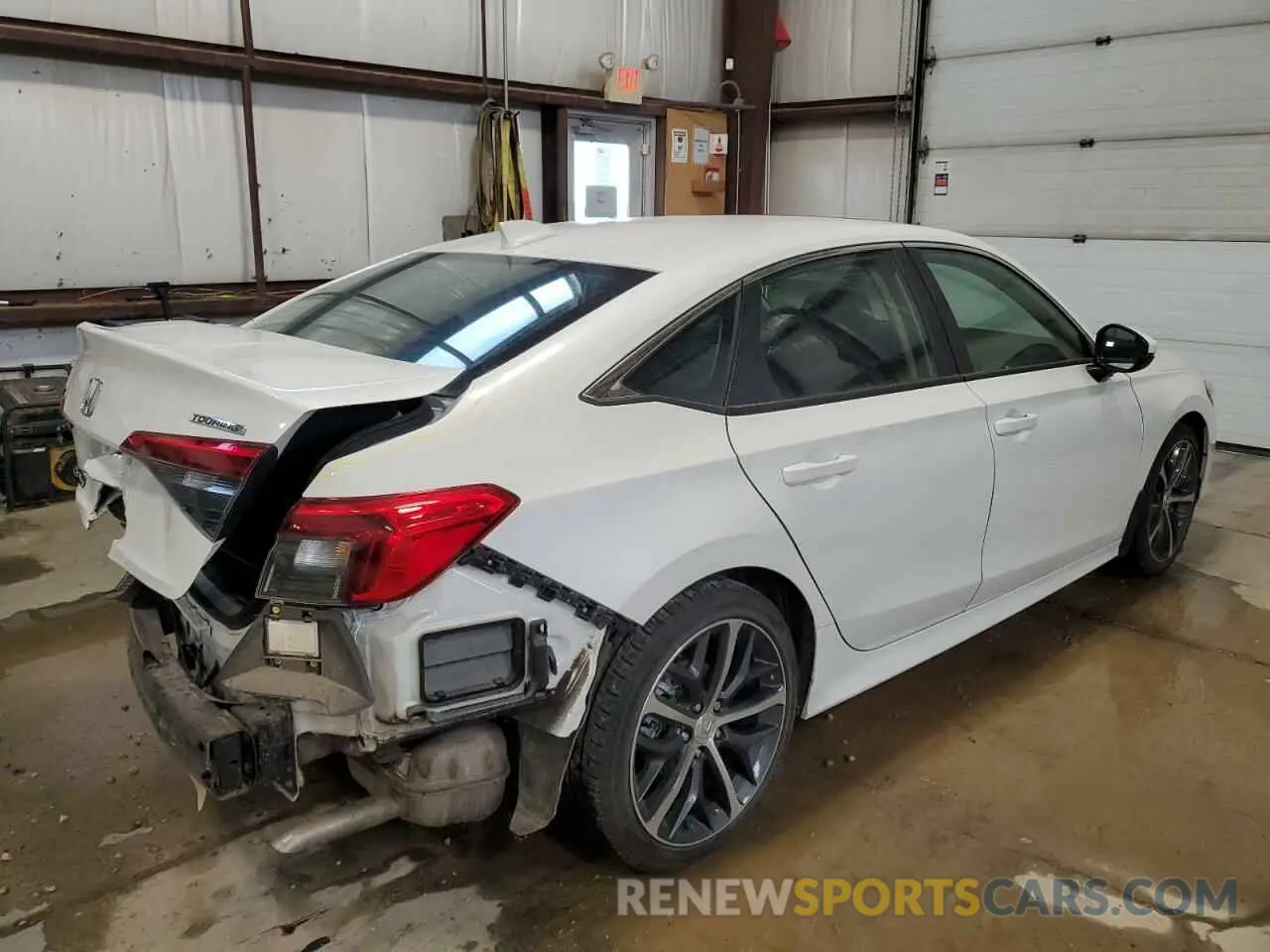 3 Photograph of a damaged car 2HGFE1F90NH006232 HONDA CIVIC 2022