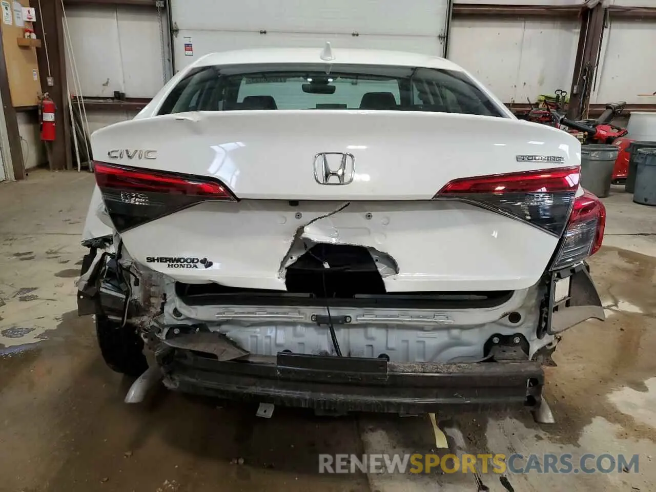 6 Photograph of a damaged car 2HGFE1F90NH006232 HONDA CIVIC 2022