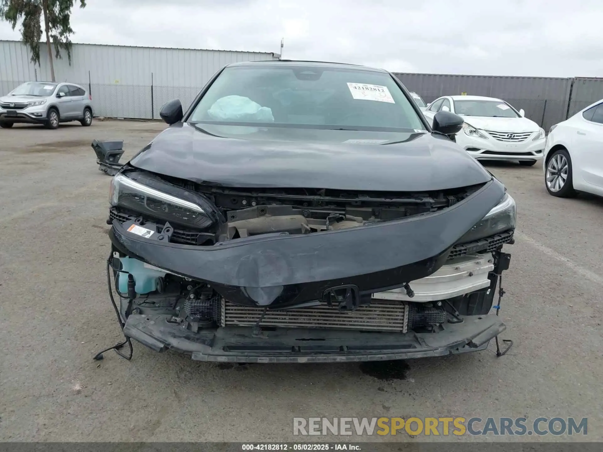 11 Photograph of a damaged car 2HGFE1F90NH300181 HONDA CIVIC 2022
