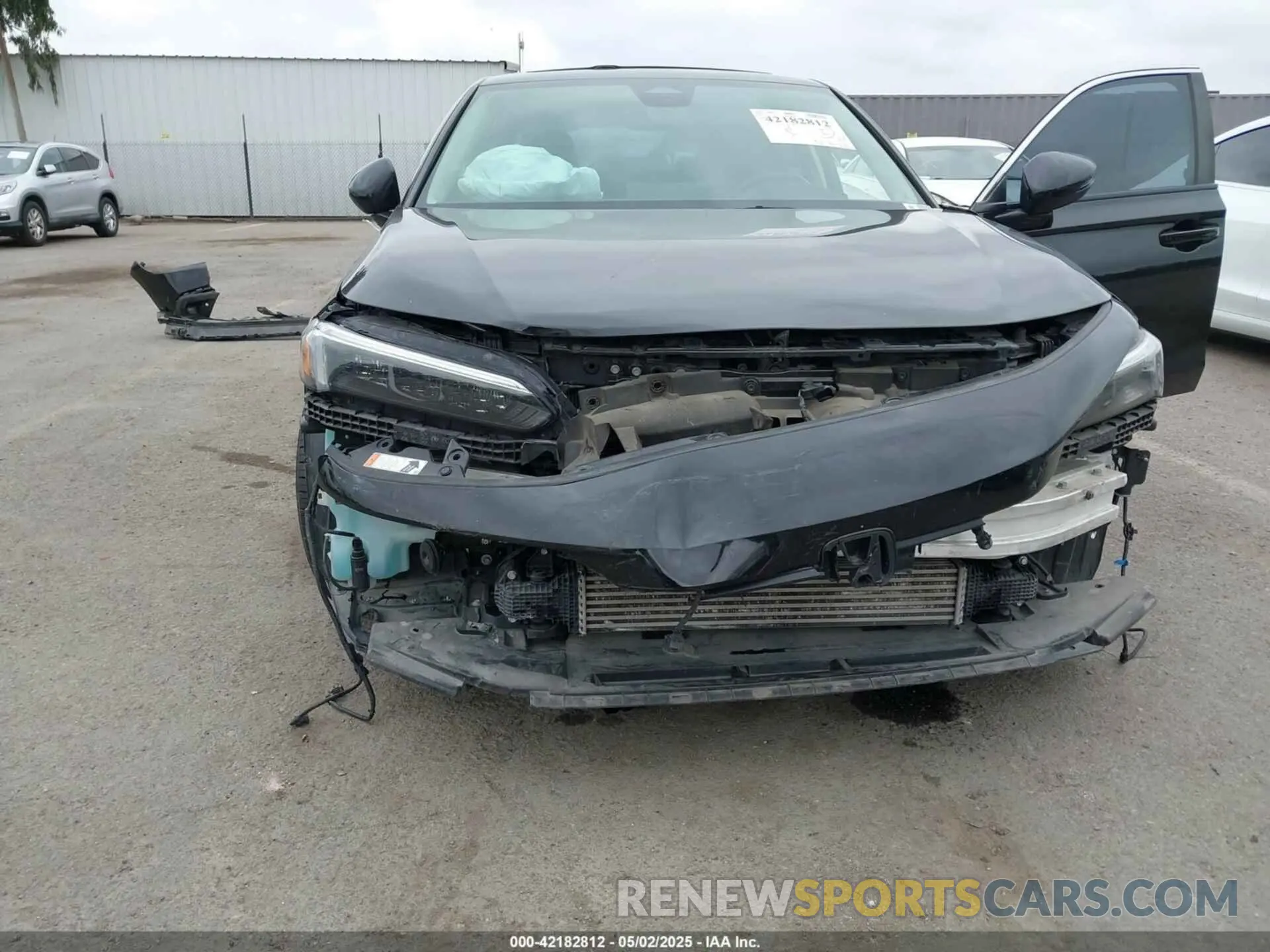 6 Photograph of a damaged car 2HGFE1F90NH300181 HONDA CIVIC 2022