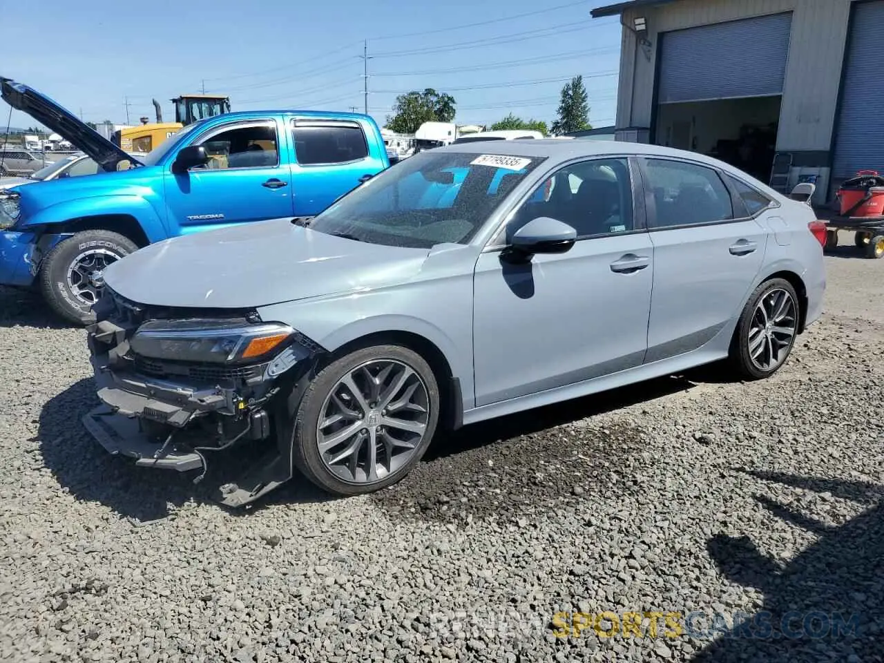 1 Photograph of a damaged car 2HGFE1F90NH319961 HONDA CIVIC 2022