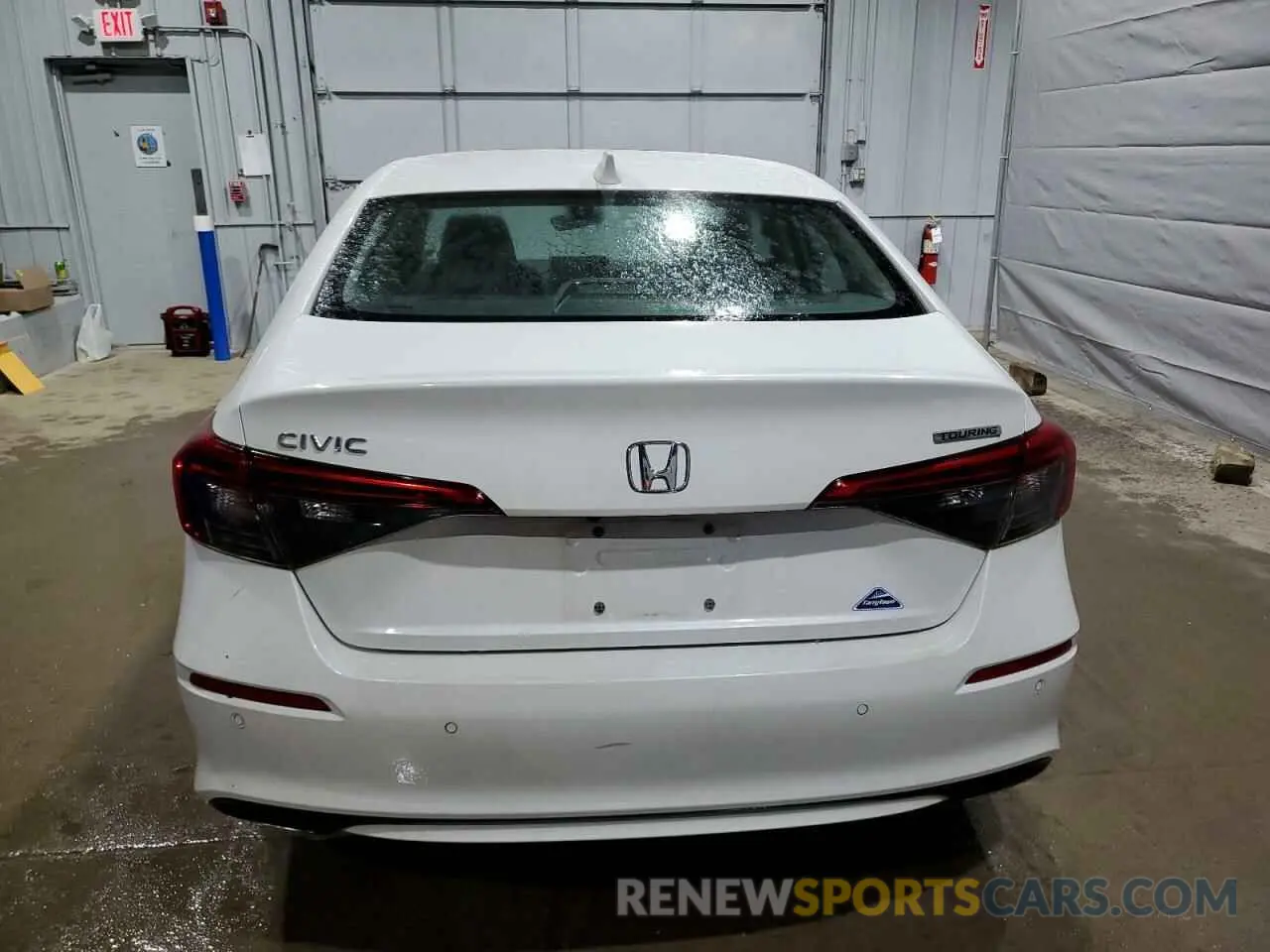 6 Photograph of a damaged car 2HGFE1F91NH313585 HONDA CIVIC 2022