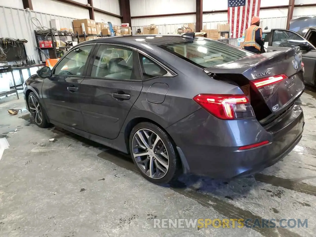 2 Photograph of a damaged car 2HGFE1F92NH315300 HONDA CIVIC 2022