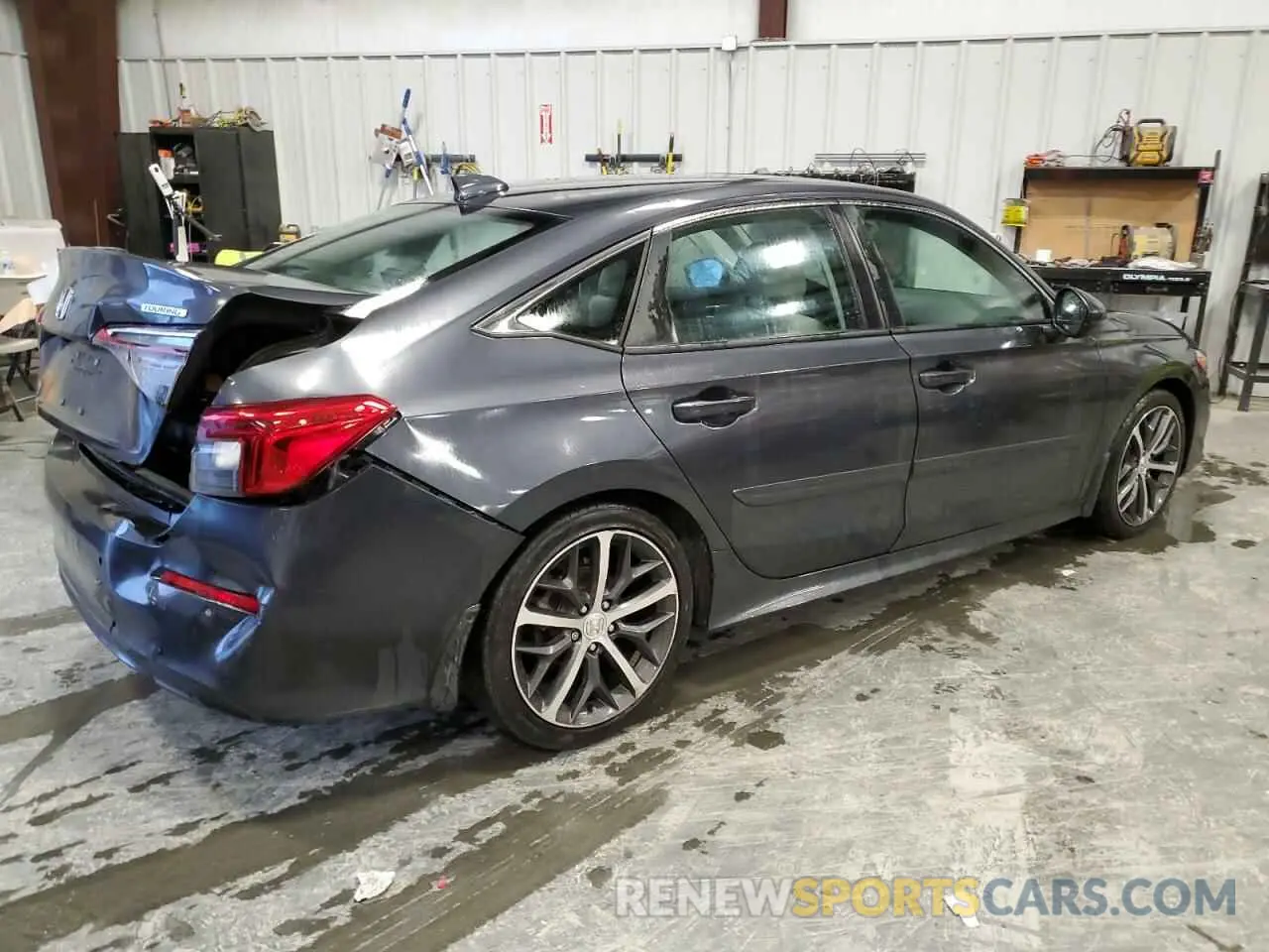 3 Photograph of a damaged car 2HGFE1F92NH315300 HONDA CIVIC 2022