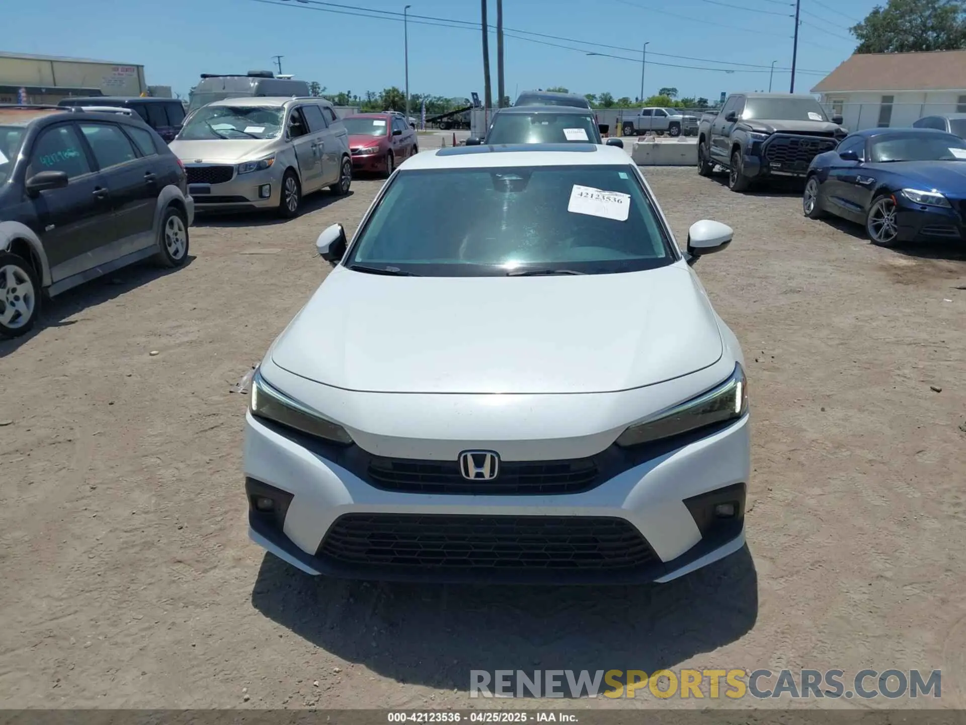 12 Photograph of a damaged car 2HGFE1F93NH316133 HONDA CIVIC 2022